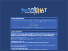 Tablet Screenshot of jackinchat.com